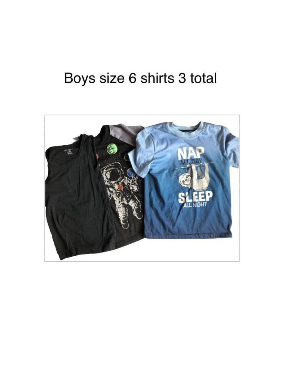 Boys Size 6 Shirt Lot